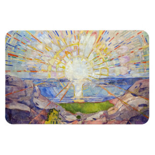 Edvard Munch - Sol 1911 Magnet