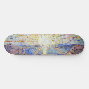 Edvard Munch - Sol 1911 Mini Skateboard Bräda 18,5 Cm