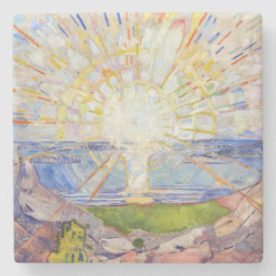 Edvard Munch - Sol 1911 Stenunderlägg