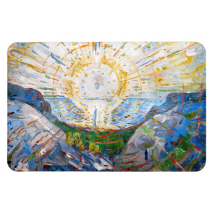 Edvard Munch - Sol 1912 Magnet