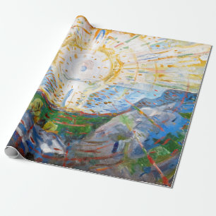 Edvard Munch - Sol 1912 Presentpapper