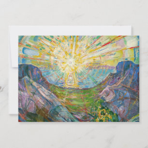 Edvard Munch - Sol 1916 Inbjudningar