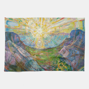 Edvard Munch - Sol 1916 Kökshandduk