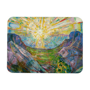 Edvard Munch - Sol 1916 Magnet