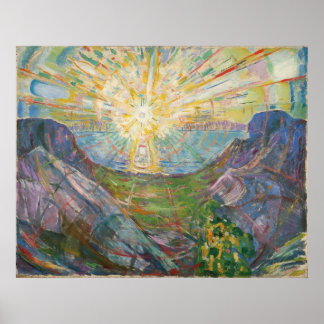 Edvard Munch - Sol, 1916 Poster