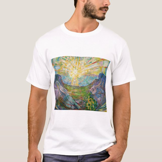 Edvard Munch - Sol 1916 T Shirt (Framsida)