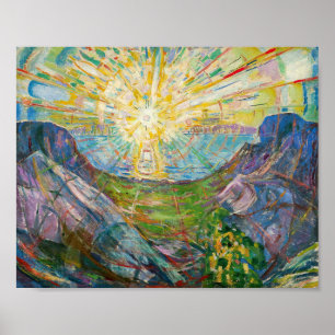 Edvard Munch - Solen 1916 Poster