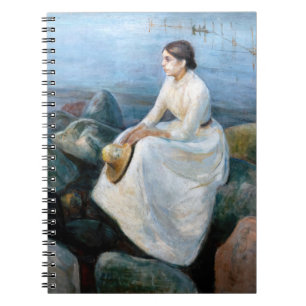 Edvard Munch - Sommarnatt, Inger på stranden Anteckningsbok