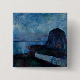Edvard Munch - Starry Natt 1893 Knapp