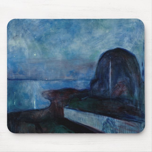 Edvard Munch - Starry Natt 1893 Musmatta (Framsidan)