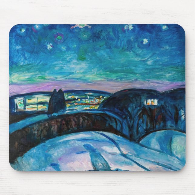 Edvard Munch - Starry Natt 1922 Musmatta (Framsidan)