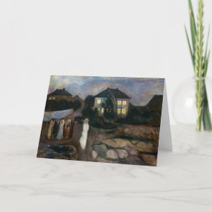 Edvard Munch - Stormen Kort