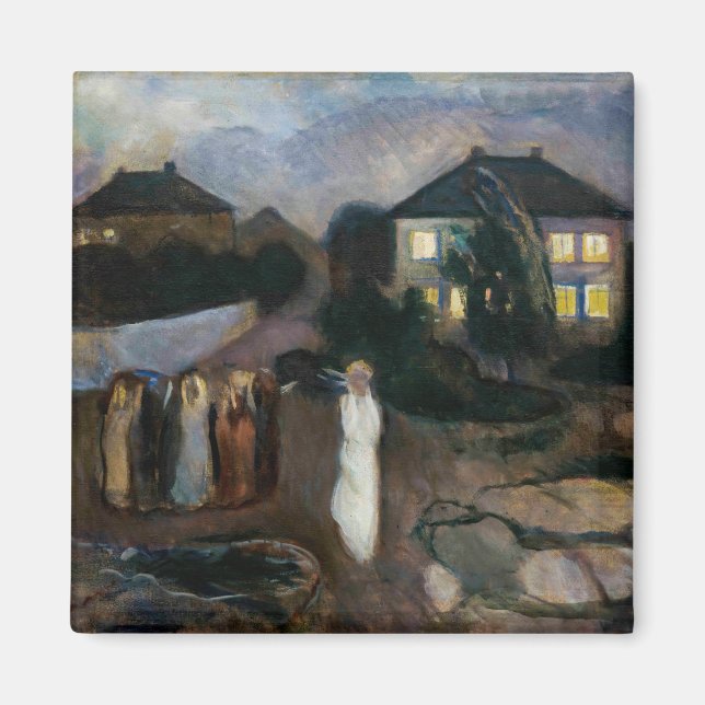 Edvard Munch - Stormen Magnet (Framsidan)