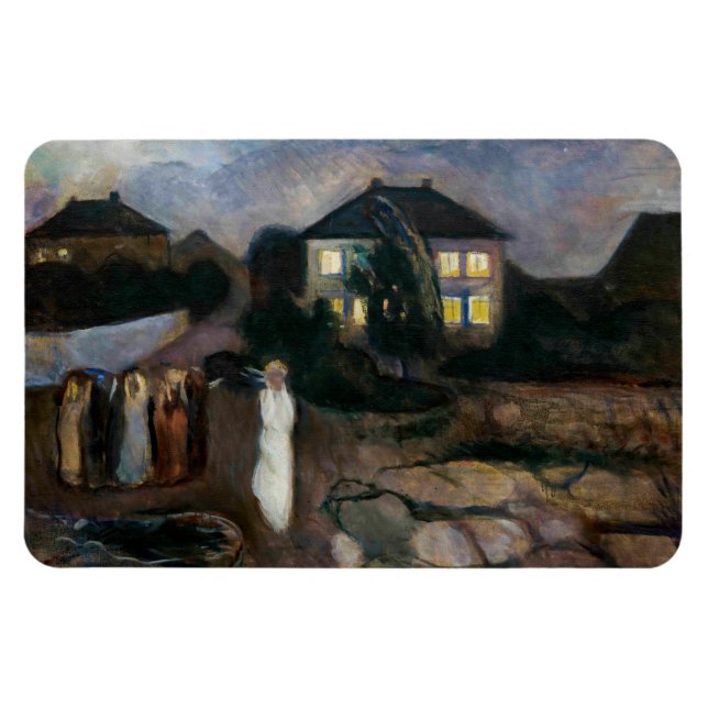 Edvard Munch - Stormen Magnet (Horisontell)