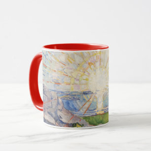 Edvard Munch Sunrise Art nouveau Expressionism Mugg