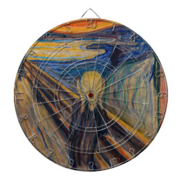 Edvard Munch - The Skräm 1893 Darttavla