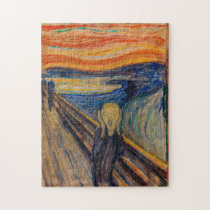 Edvard Munch - The Skräm 1893 Pussel