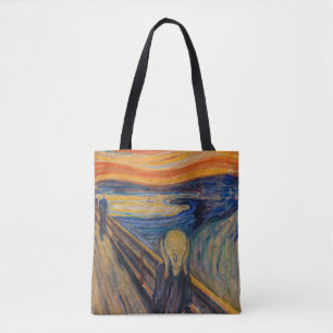 Edvard Munch - The Skräm 1893 Tygkasse