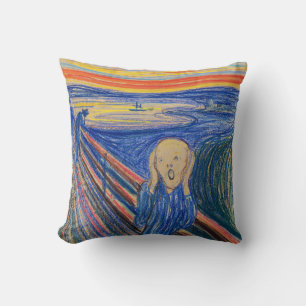 Edvard Munch - The Skräm 1895 Kudde