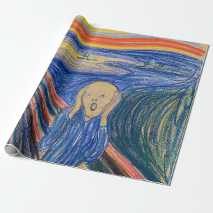 Edvard Munch - The Skräm 1895 Presentpapper