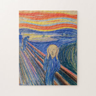 Edvard Munch - The Skräm 1895 Pussel