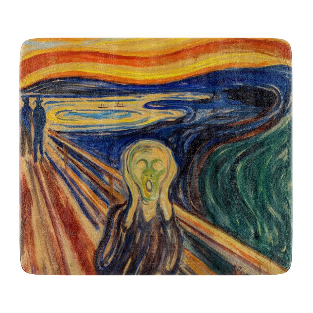 Edvard Munch - The Skräm 1910 (Framsidan)