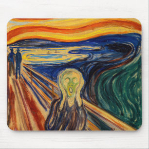 Edvard Munch - The Skräm 1910 Musmatta