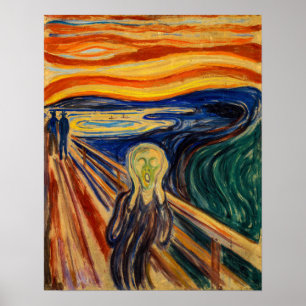 Edvard Munch - The Skräm 1910 Poster