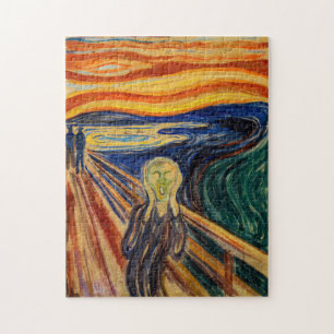 Edvard Munch - The Skräm 1910 Pussel