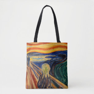 Edvard Munch - The Skräm 1910 Tygkasse