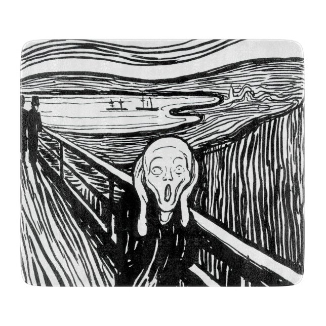 Edvard Munch - The Skräm Lithograph (Framsidan)