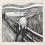 Edvard Munch - The Skräm Lithograph Sjal<br><div class="desc">The Skräm/Skrik - Edvard Munch,  1895 - Lithography</div>