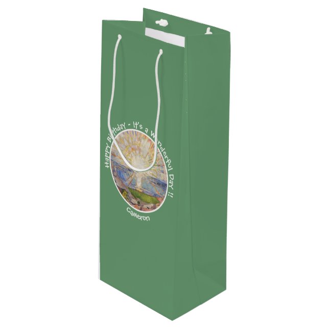 Edvard Munch the Sol (Solen) - Poster för soluppgå (Framsidan Vinklad)