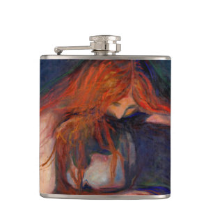 Edvard Munch - Vampire / Kärlek och Pain Fickplunta