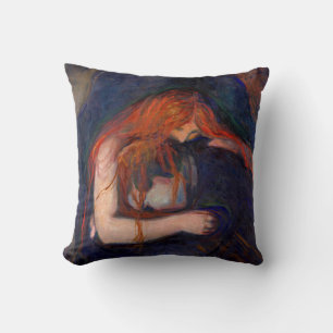 Edvard Munch - Vampire / Kärlek och Pain Kudde