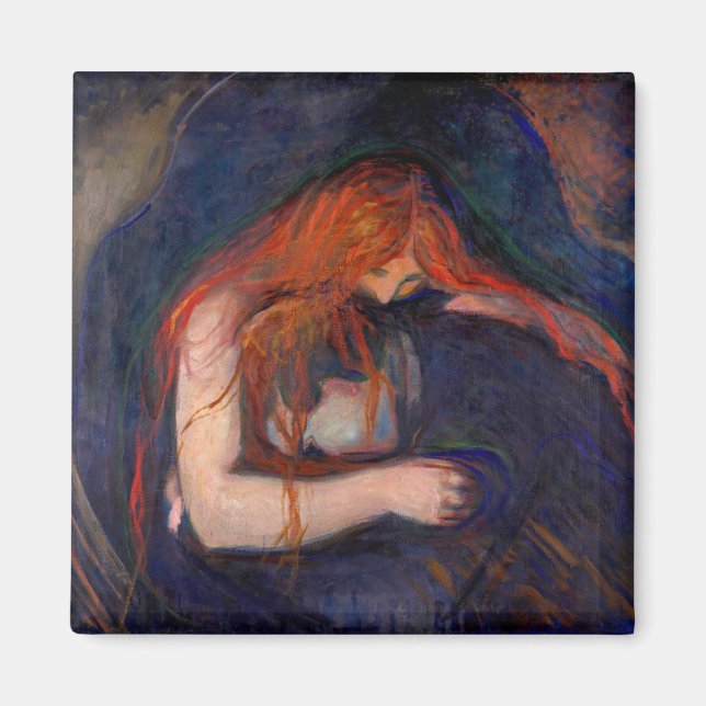 Edvard Munch - Vampire / Kärlek och Pain Magnet (Framsidan)