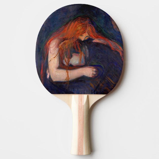 Edvard Munch - Vampire / Kärlek och Pain Pingisracket (Framsidan)