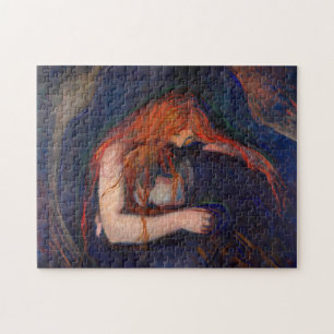 Edvard Munch - Vampire / Kärlek och Pain Pussel