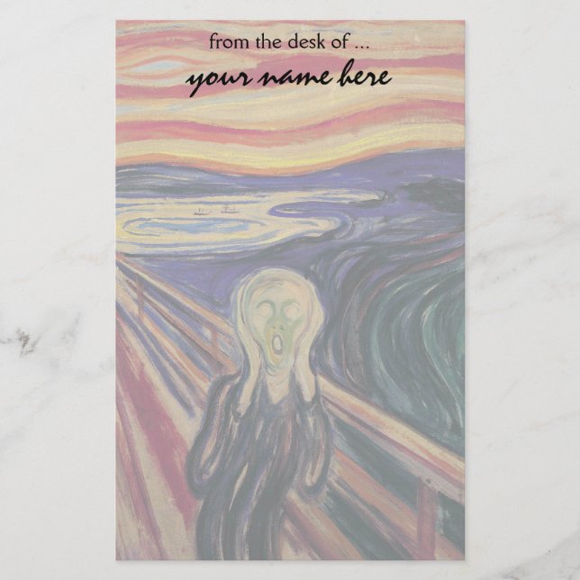 Edvard Munch, Vintagens uttryck Brevpapper (Framsida)