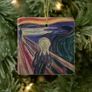 Edvard Munch, Vintagens uttryck Julgransprydnad Keramik