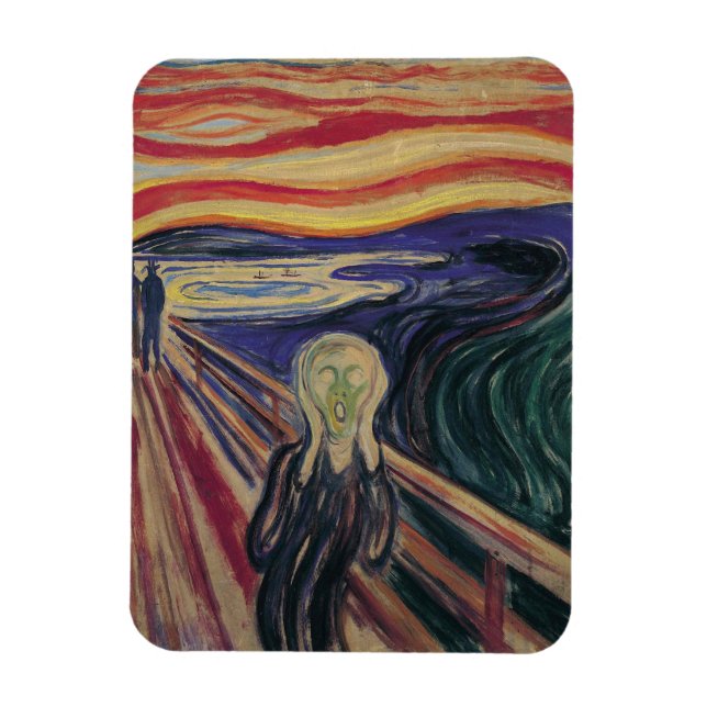 Edvard Munch, Vintagens uttryck Magnet (Vertikal)