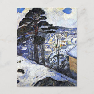 Edvard Munch - Winter, Kragero Vykort