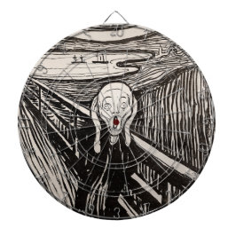 Edvard Munch Woodcut Art (1895) Darttavla