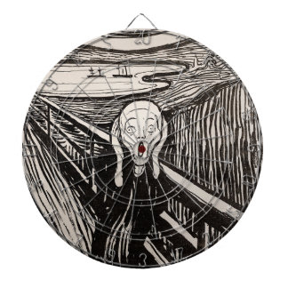 Edvard Munch Woodcut Art (1895) Darttavla