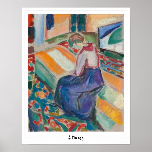 Edvard Munch Zedign Art Poster #55-3 (Framsidan)