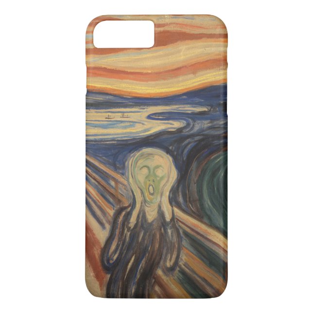 Edvard Munch's The Skräm Case-Mate iPhone Skal (Baksida)