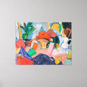 Edvard Weie, fortfarande med Orangar i Basket. Canvastryck