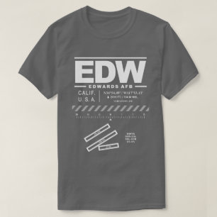 EDW-bas för Edwards Luft Force T Shirt