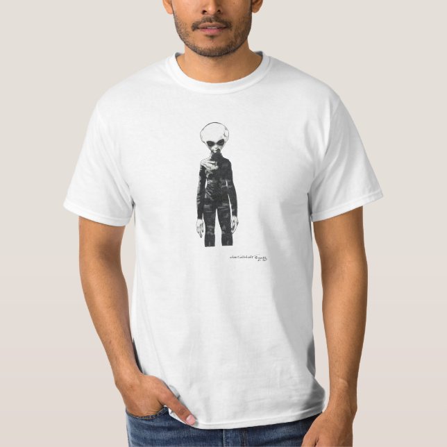 Edward aka "magert egennamn ", t-shirt (Framsida)