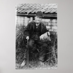Edward Bingham innehav ett av hans slott Poster